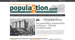 Desktop Screenshot of populaction.com